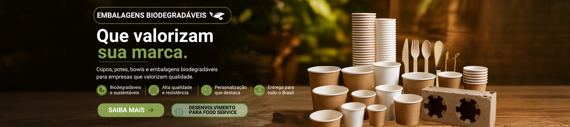 Banner embalagens que valorizam