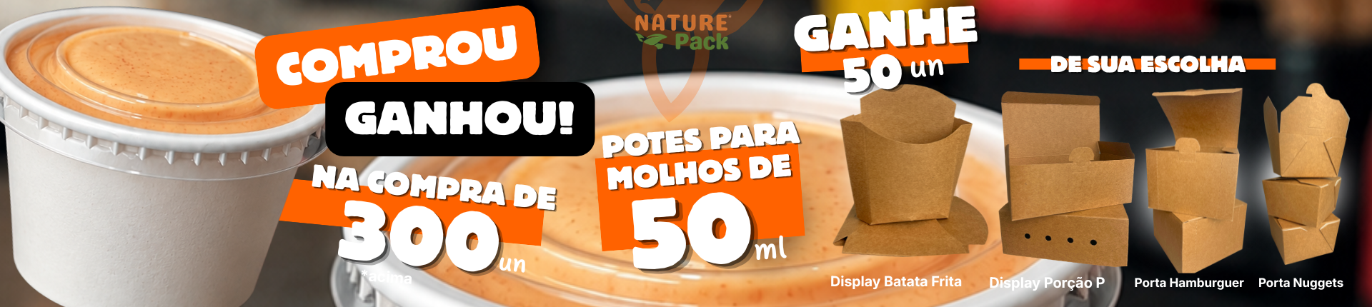 comprou ganhou