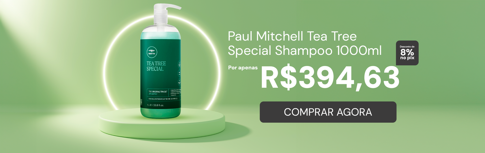 Full Banner Desk - Paul Mitchell