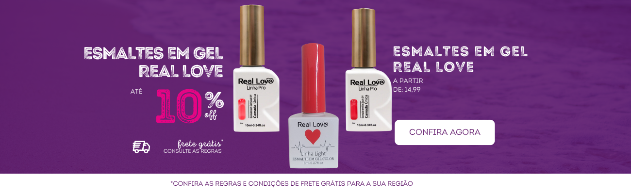 ESMALTE EM GEL REAL LOVE