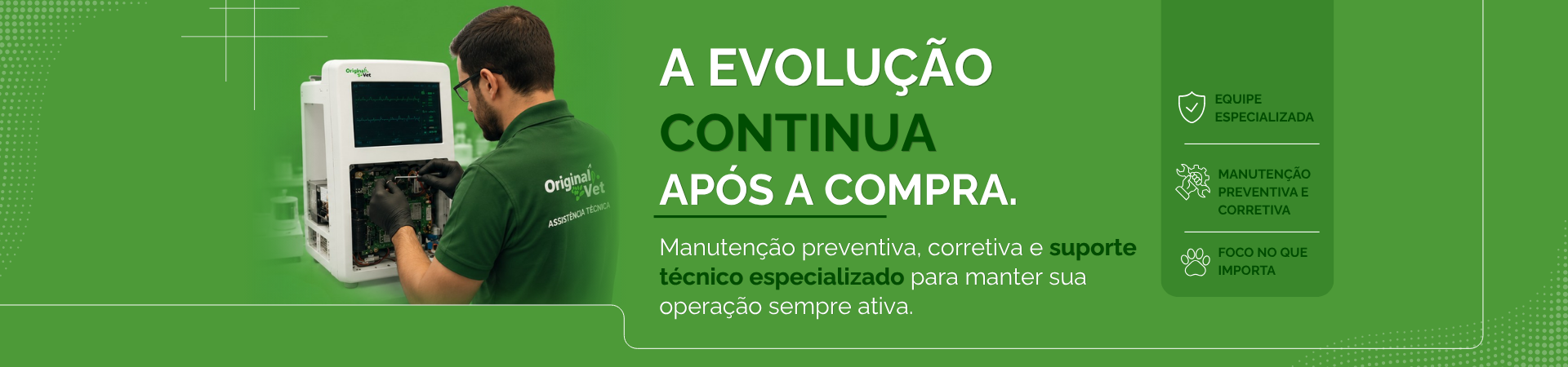 Assistência original vet