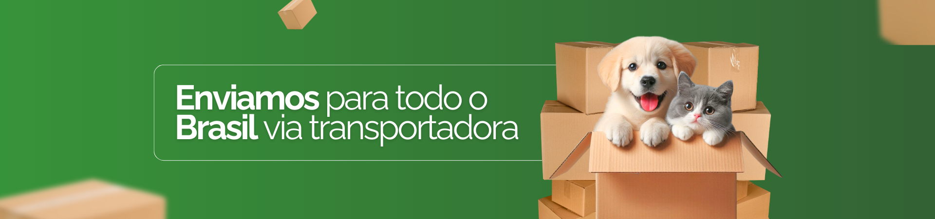 Enviamos para todo brasil