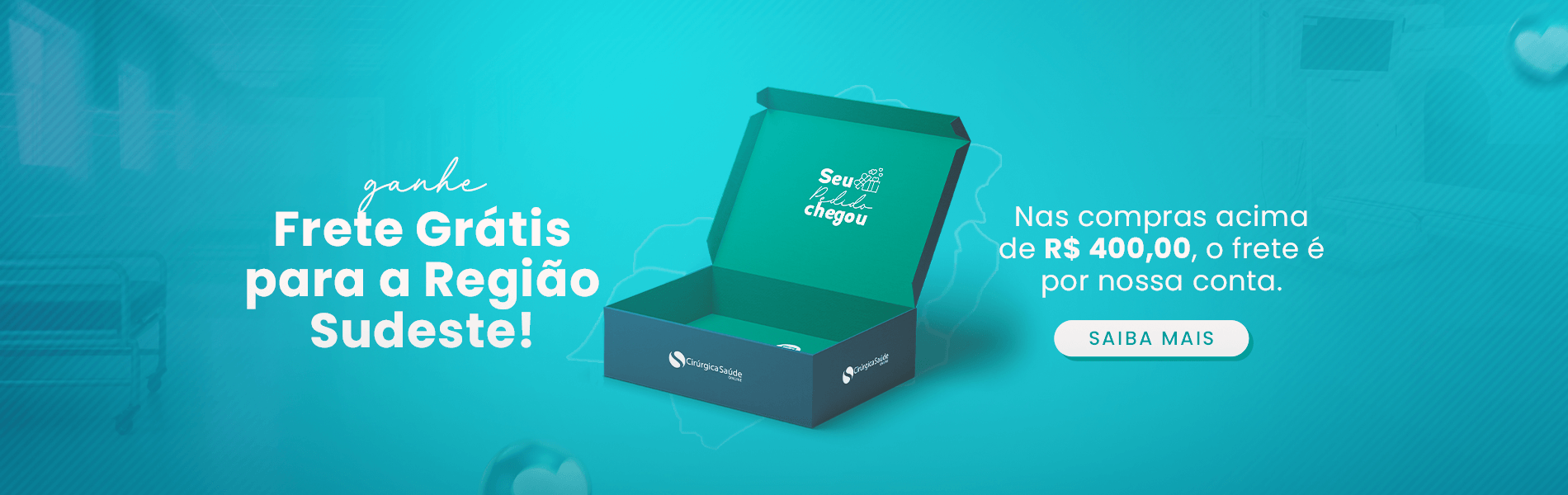 FRETE GRÁTIS SUDESTE