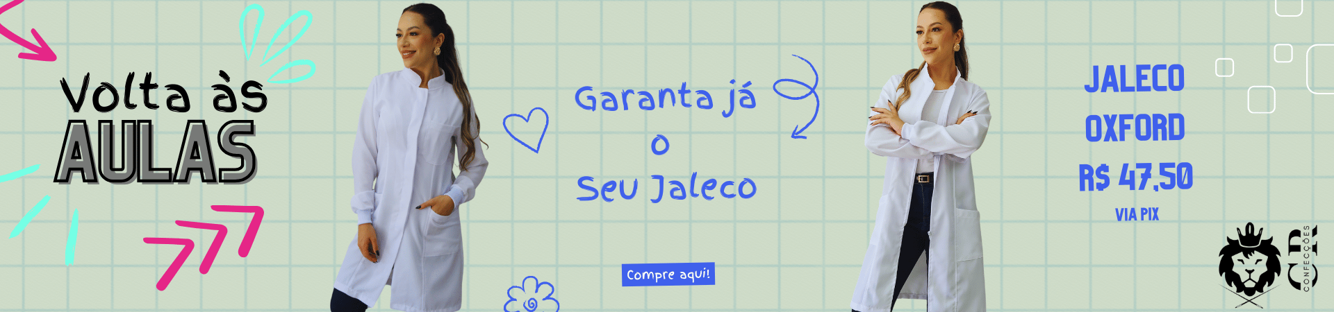 BANNER VOLTA AS AULAS