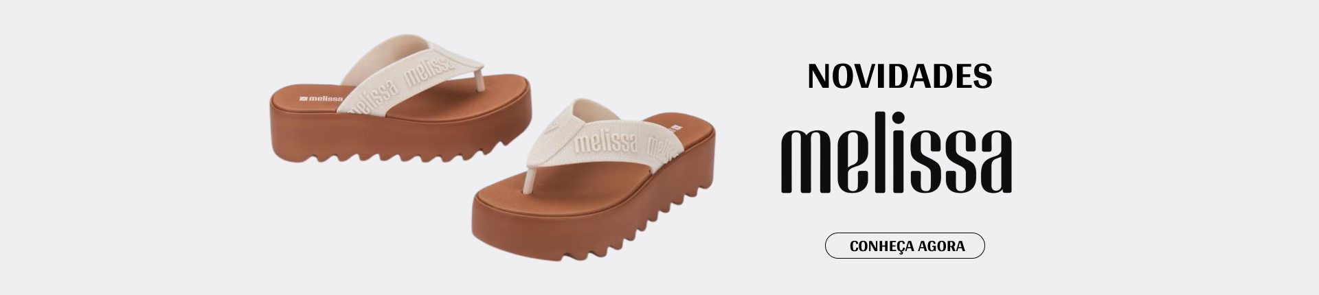 NOVIDADE MELISSA THONG