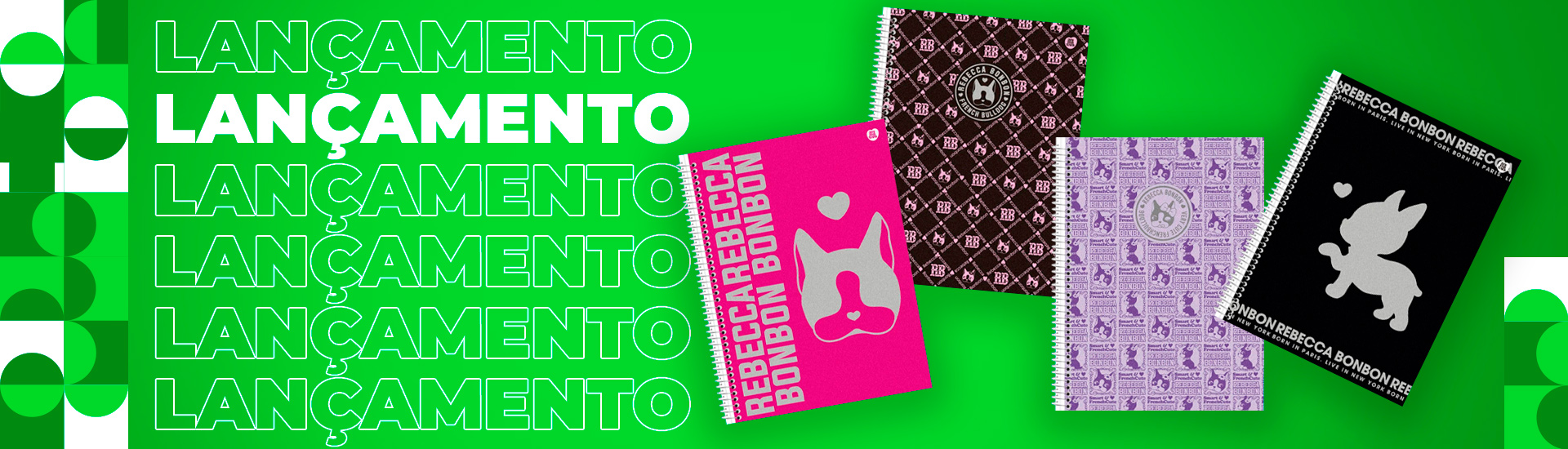 LANÇAMENTO CADERNOS REBECCA