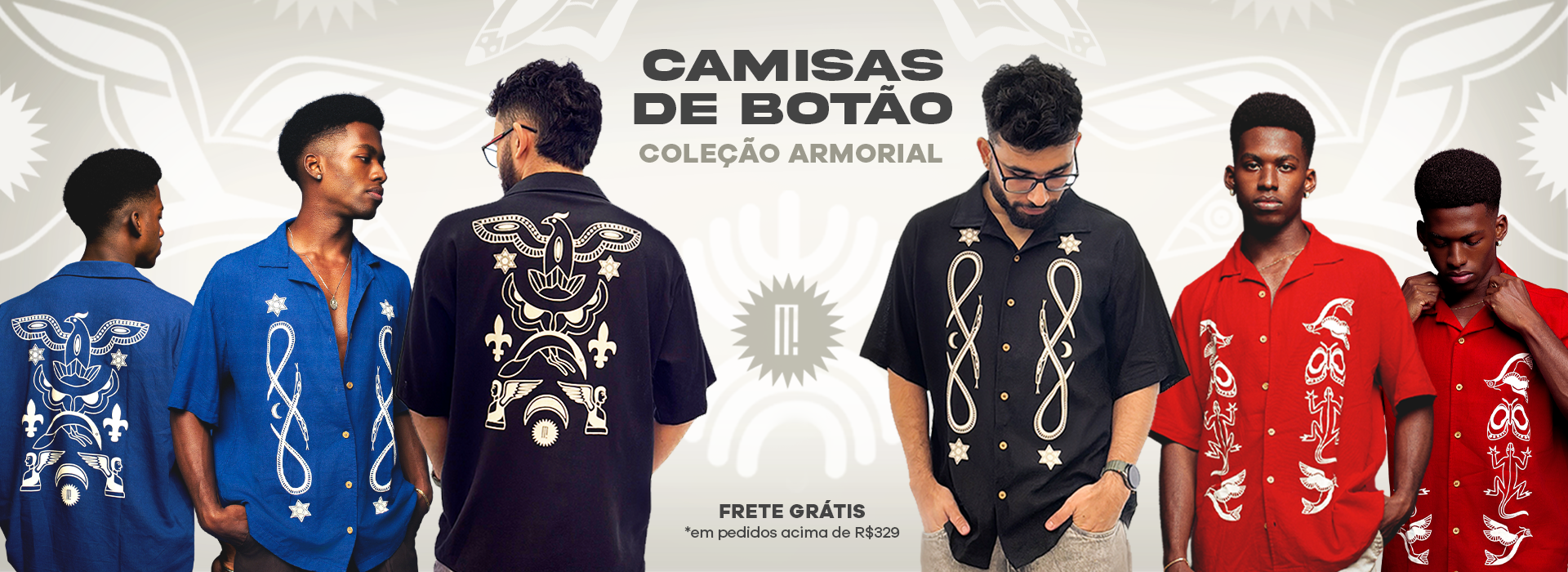 Camisas de botão