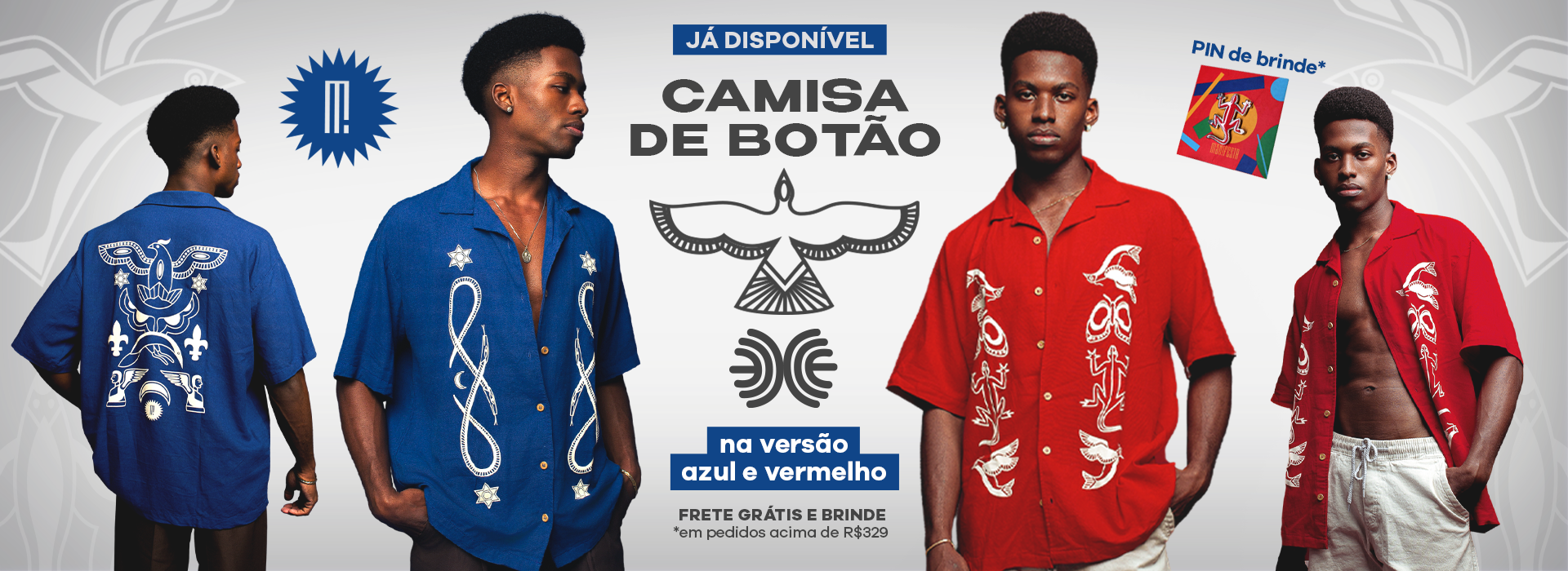 Camisas de botão