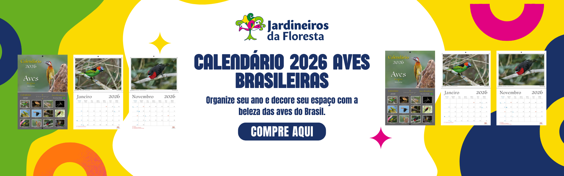 Banner Calendário 2026