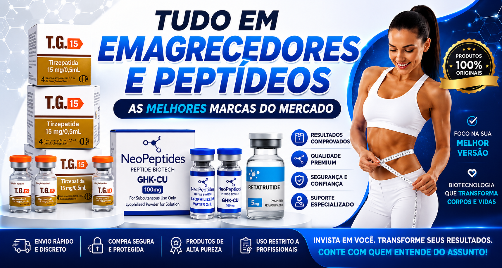 Peptídeos e emagrecedores