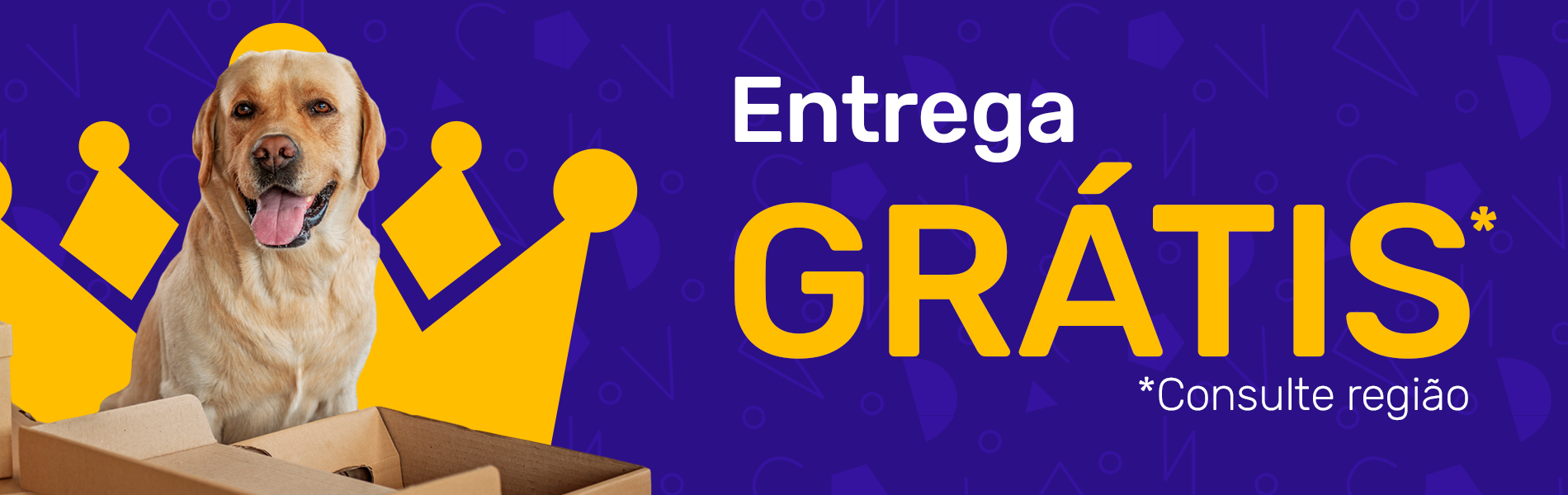 Full banner entrega grátis