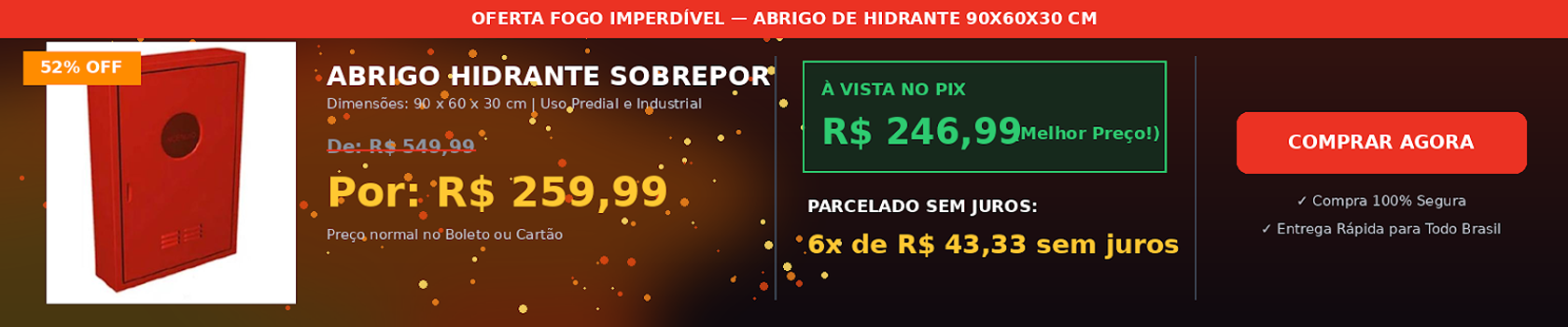 hidrante promoção