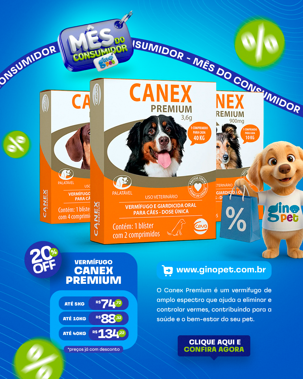 [mobile] Full banner mês do consumidor gino pet canex