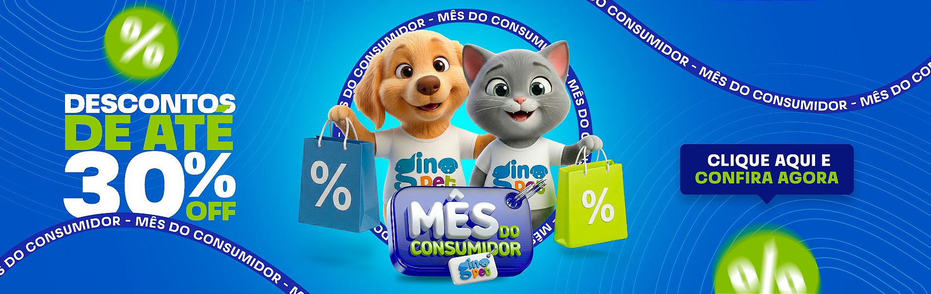 Full banner mês do consumidor gino pet capa