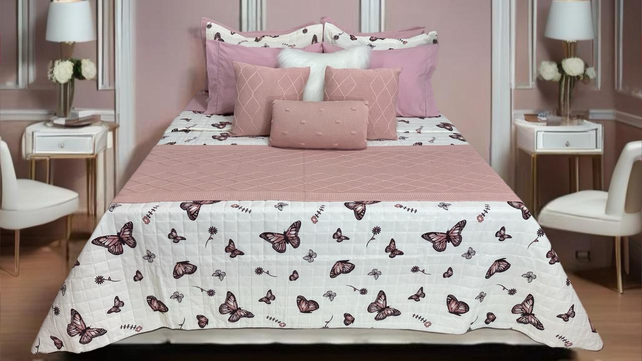 Cobre leito 100 % Algodão