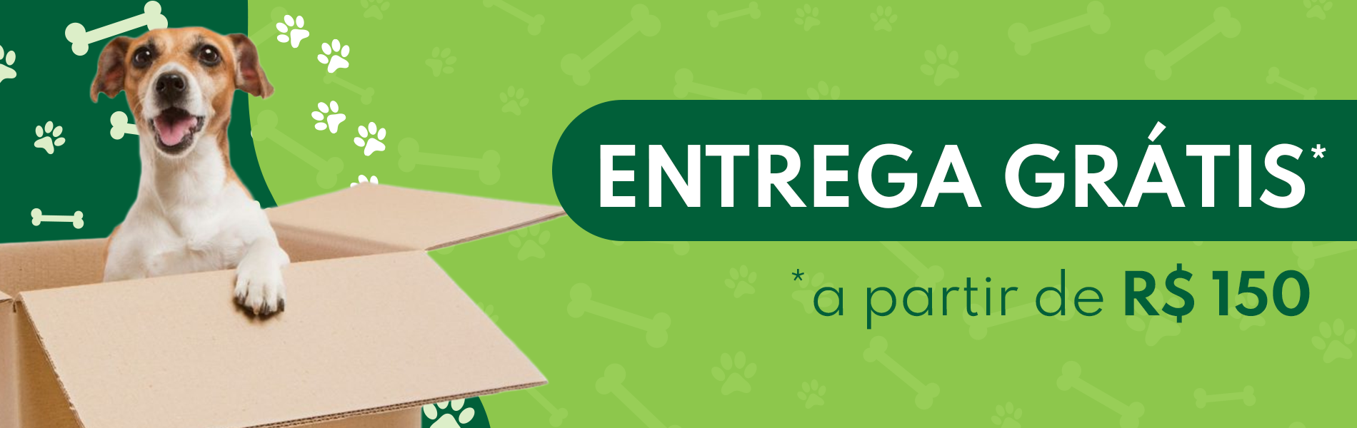 Full banner entrega grátis