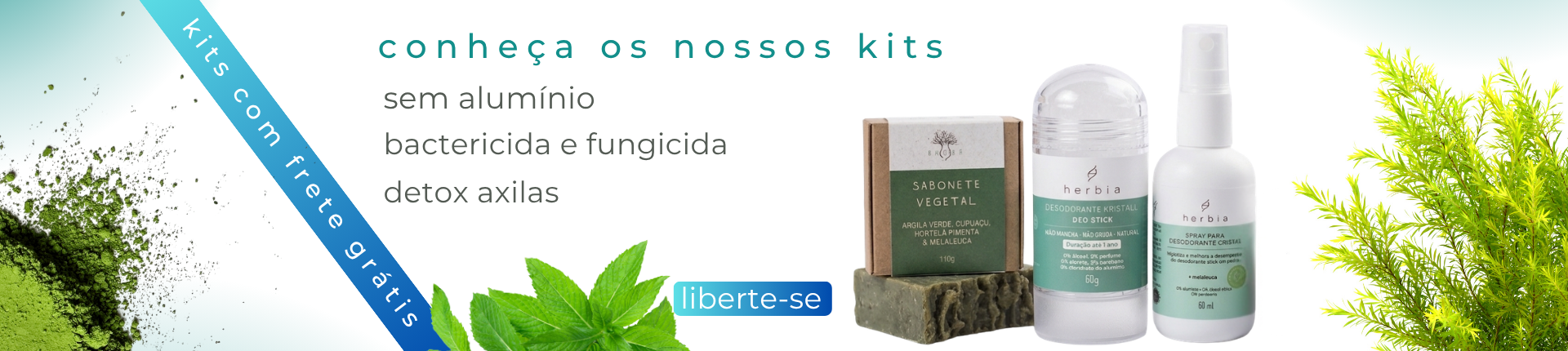 Kits Desodorantes Naturais