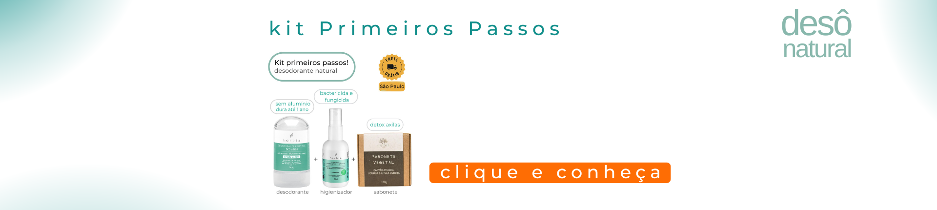 Desodorante Natural Benefícios - Transição para Desodorante Natural sem Alumínio.