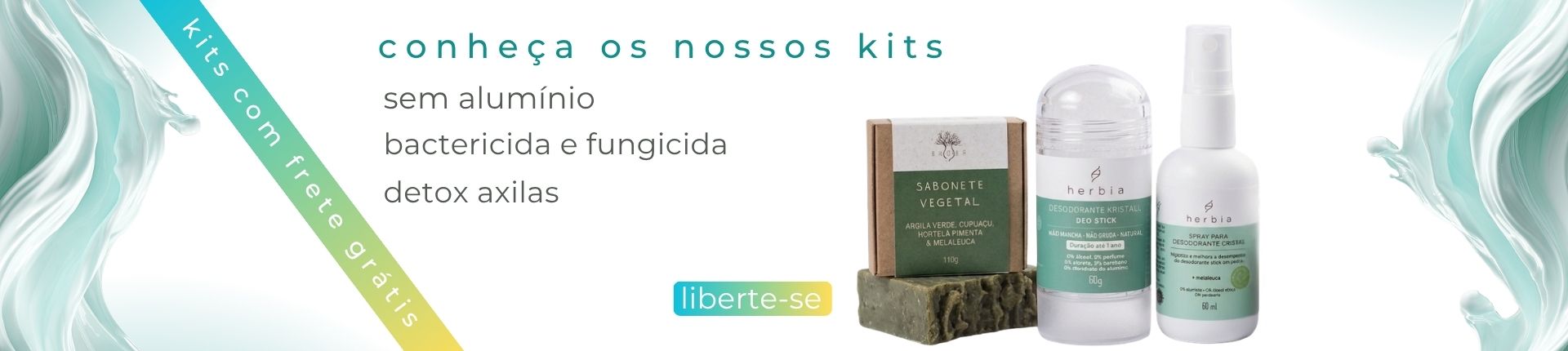 Desodorante Natural Benefícios - Transição para Desodorante Natural sem Alumínio.