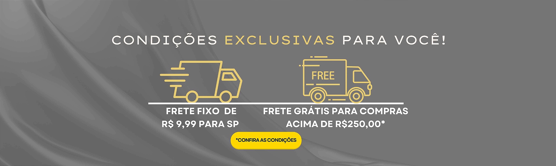 Frete condição especial