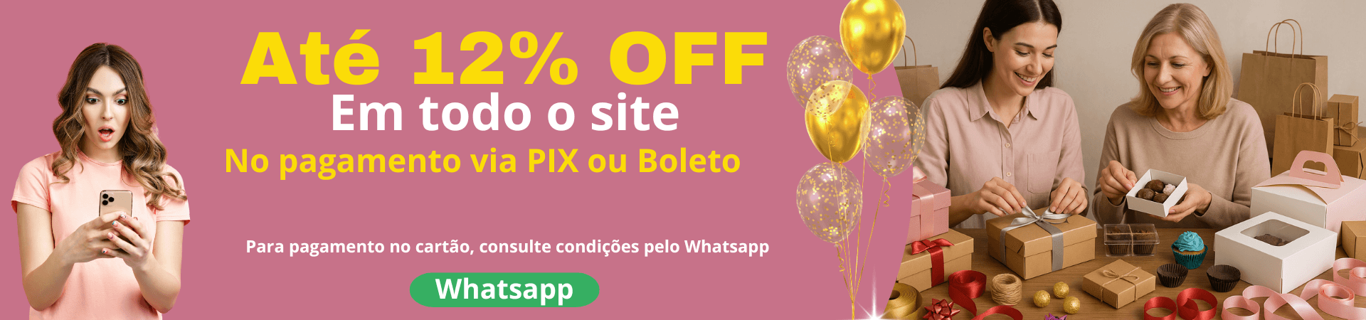 Embalagens com desconto - @desktop