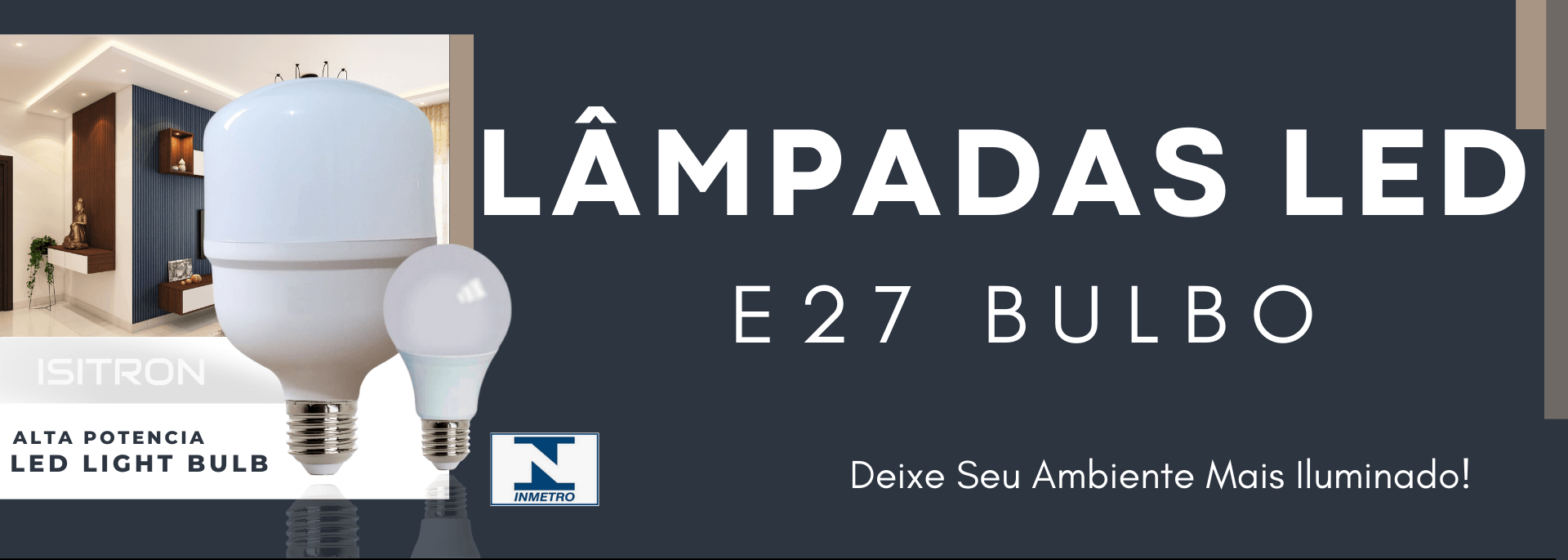 Lâmpada led e27 bulbo @mobile