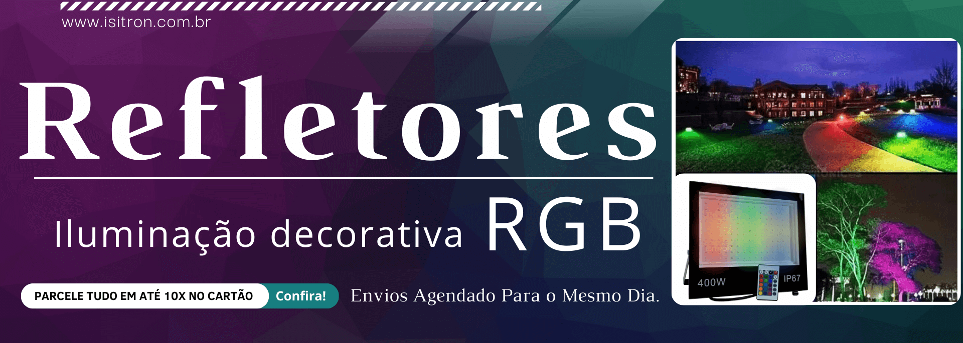 Refletores led RGB @mobile