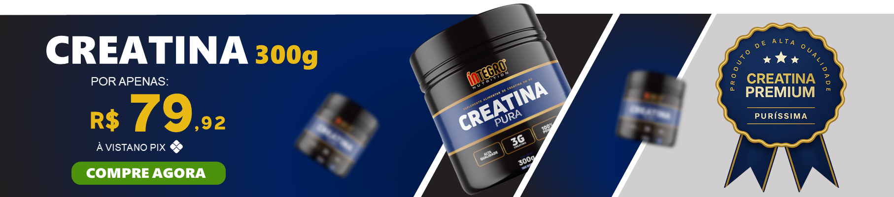 Creatina 300g - Novo