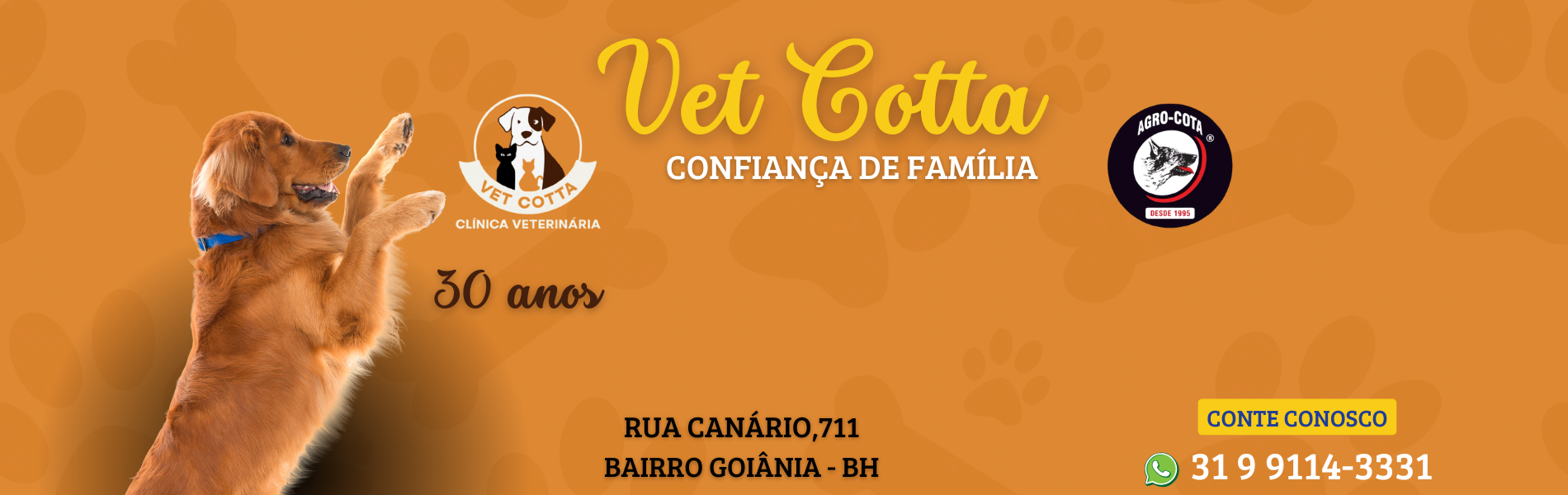 Vet Cotta 30 anos