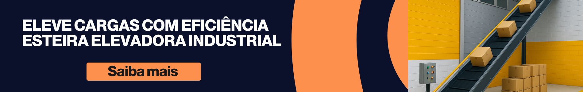 Banner Esteira Elevadora Industrial Vibralog