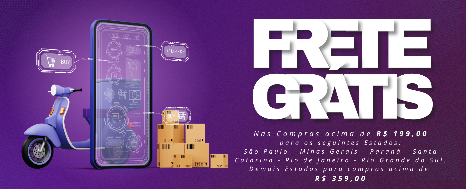 Frete Grátis mobile