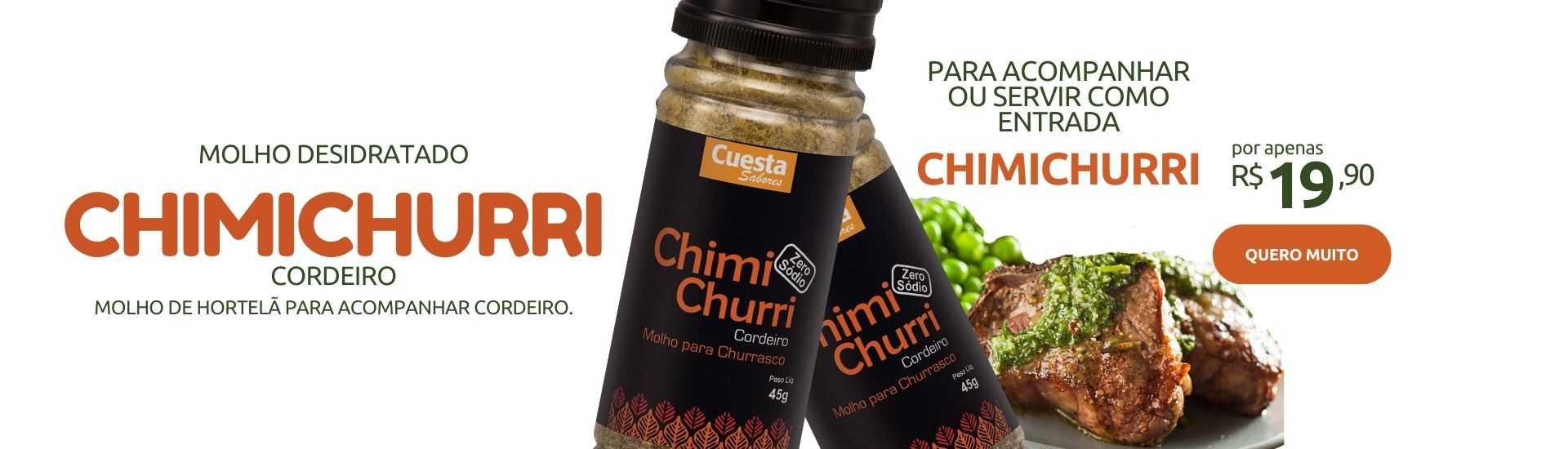 MOLHO CHIMICHURRI CORDEIRO