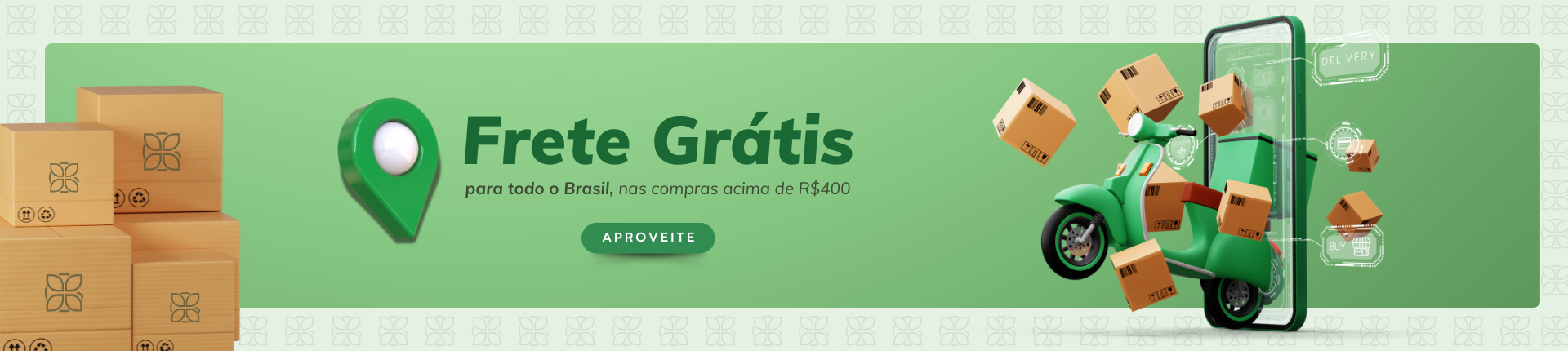 Full Banner Desktop Frete gratis