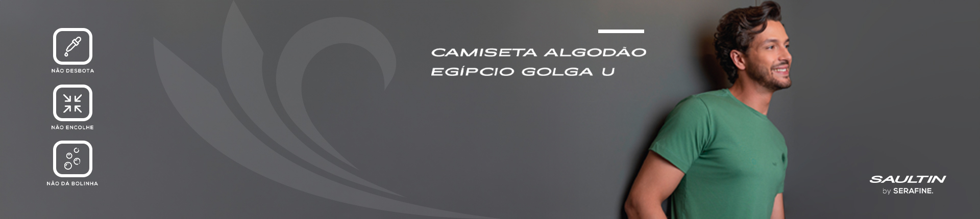 CAMISETA ALGODÃO EGIPCIO
