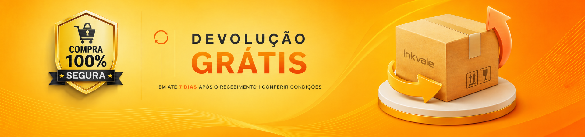 Devolução grátis inkvale full