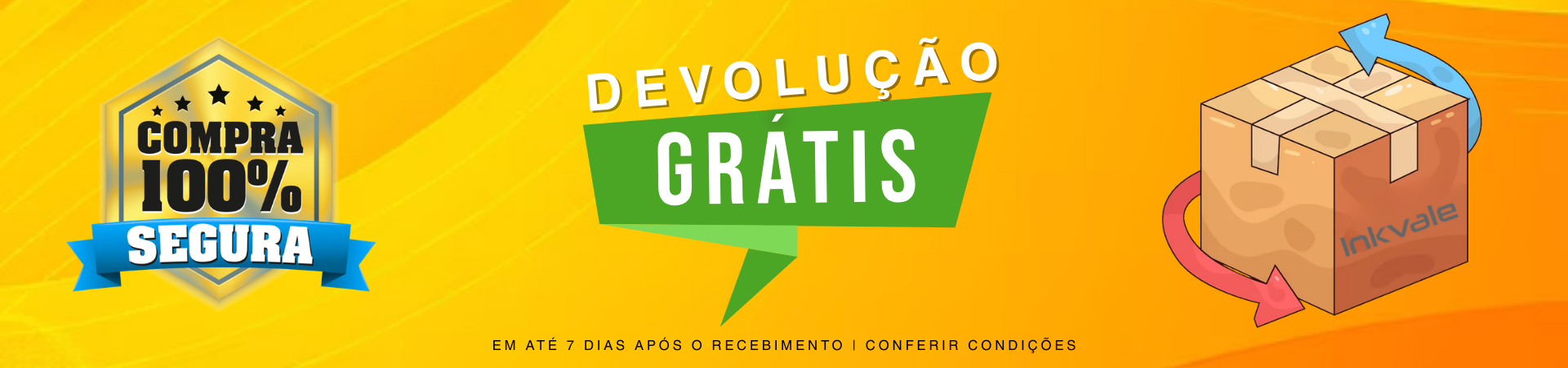 Devolução grátis inkvale full
