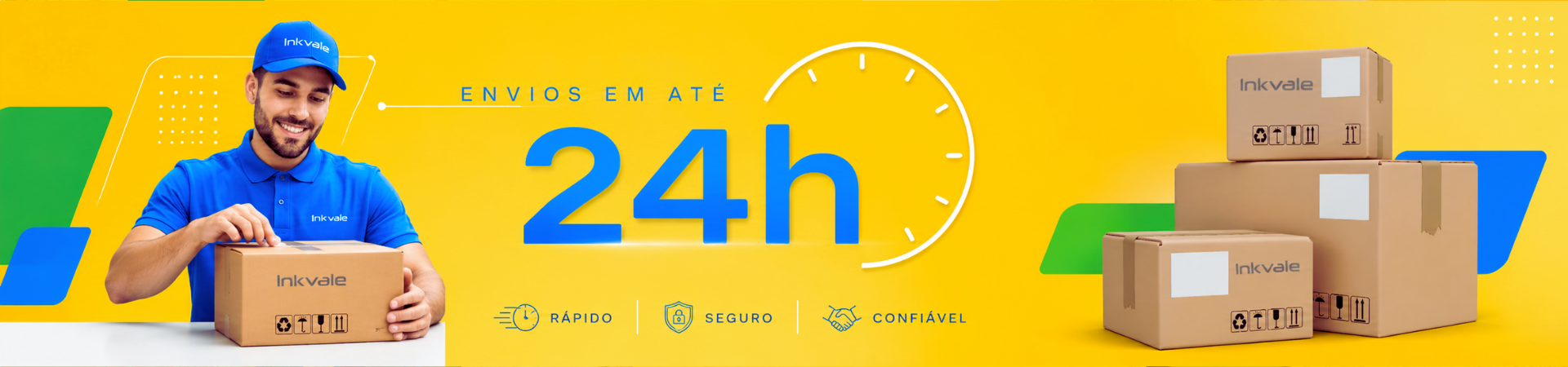 Envios em até 24 horas full