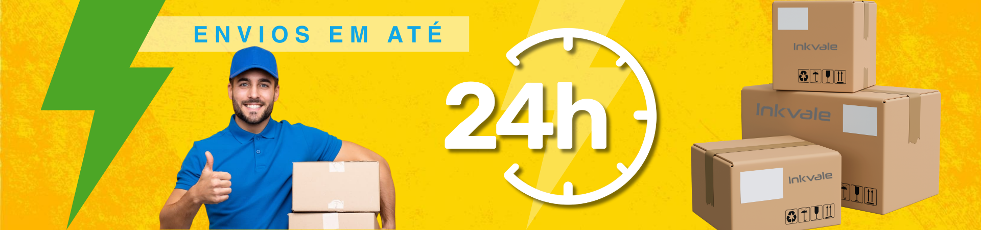 Envios em até 24 horas full