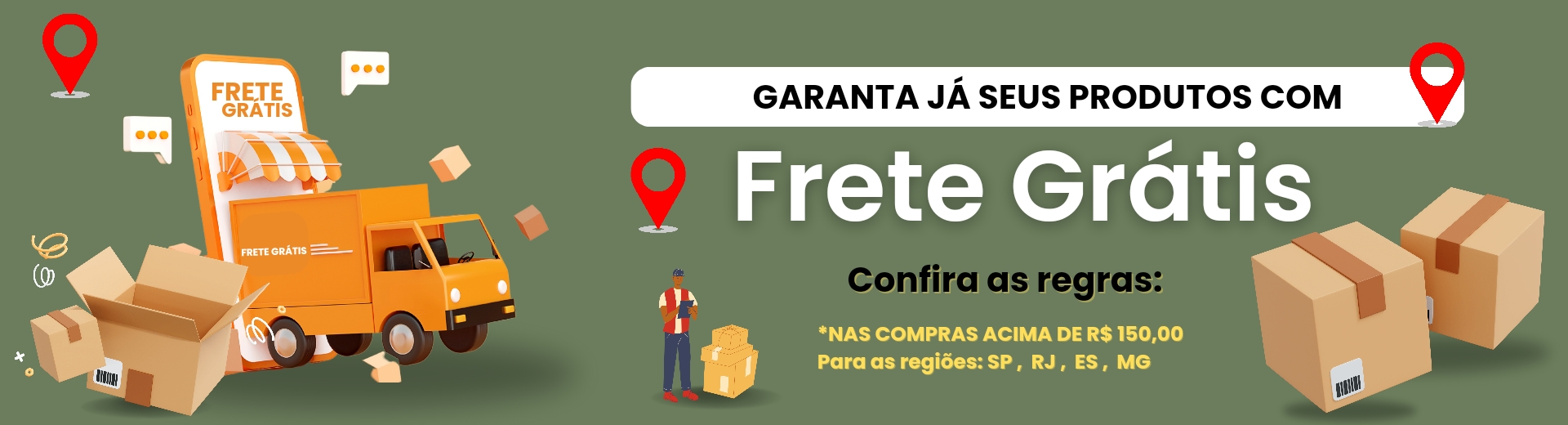 FRETE GRÁTIS