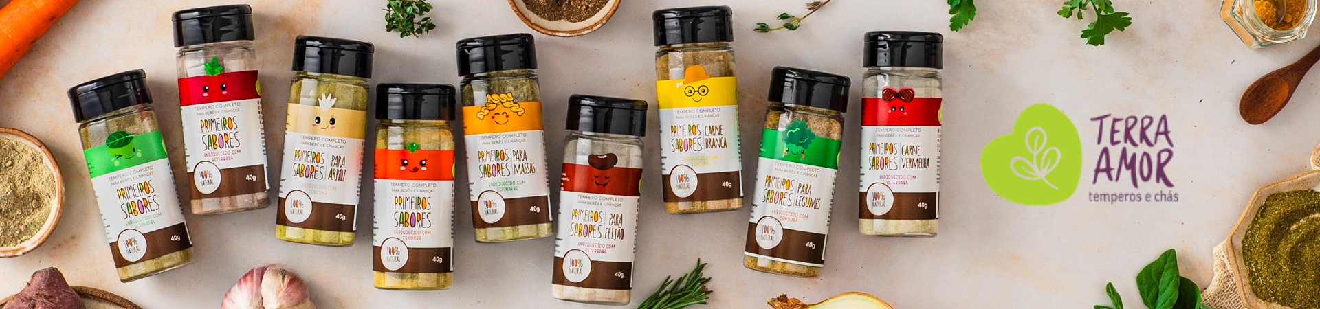 Temperos Primeiros Sabores - Terra Amor