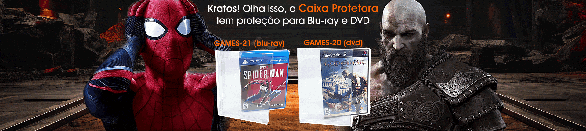 (DVD) Homem Aranha x GodOfWar