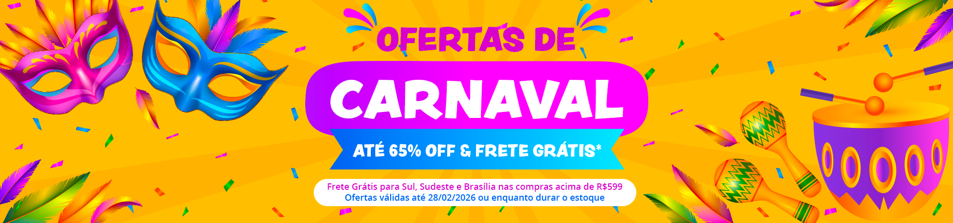 Ofertas de Carnaval @desktop