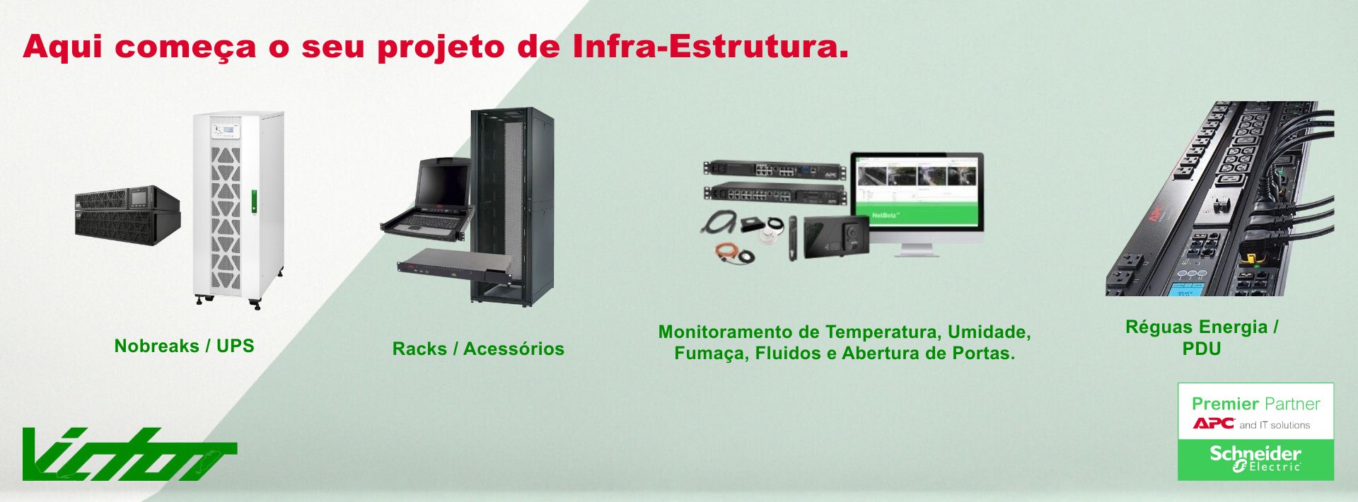 Aqui começa o seu projeto de Infra-Estrutura.