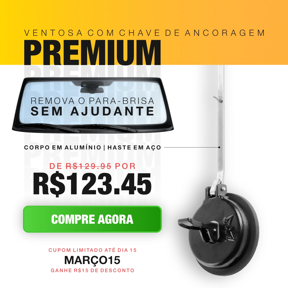 Ventosa ancoragem mobile