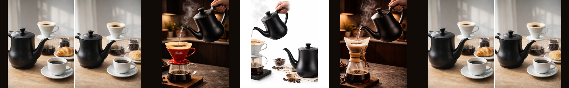 Full Banner - Bule Pescoço de Ganso Preto Fosco 2