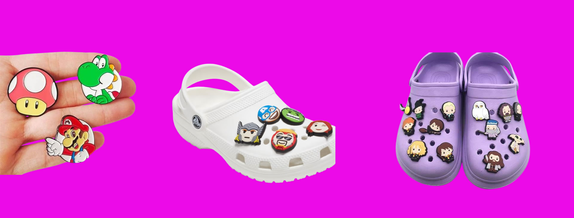 SANDÁLIAS CROCK CUSTOMIZADAS