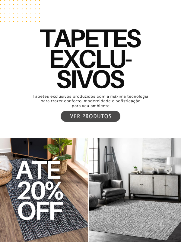 Banner Tapetes Exclusivos mobile