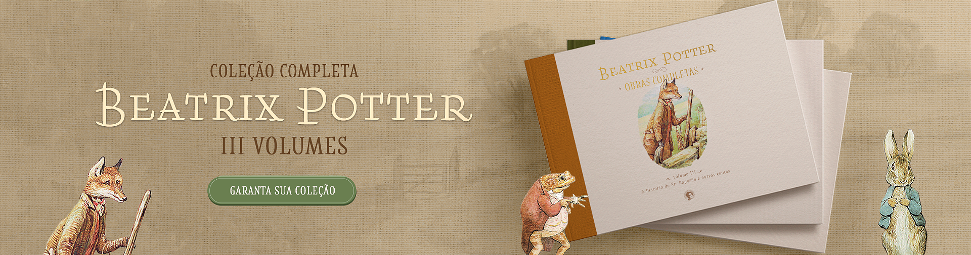 Beatrix Potter Coleção Completa