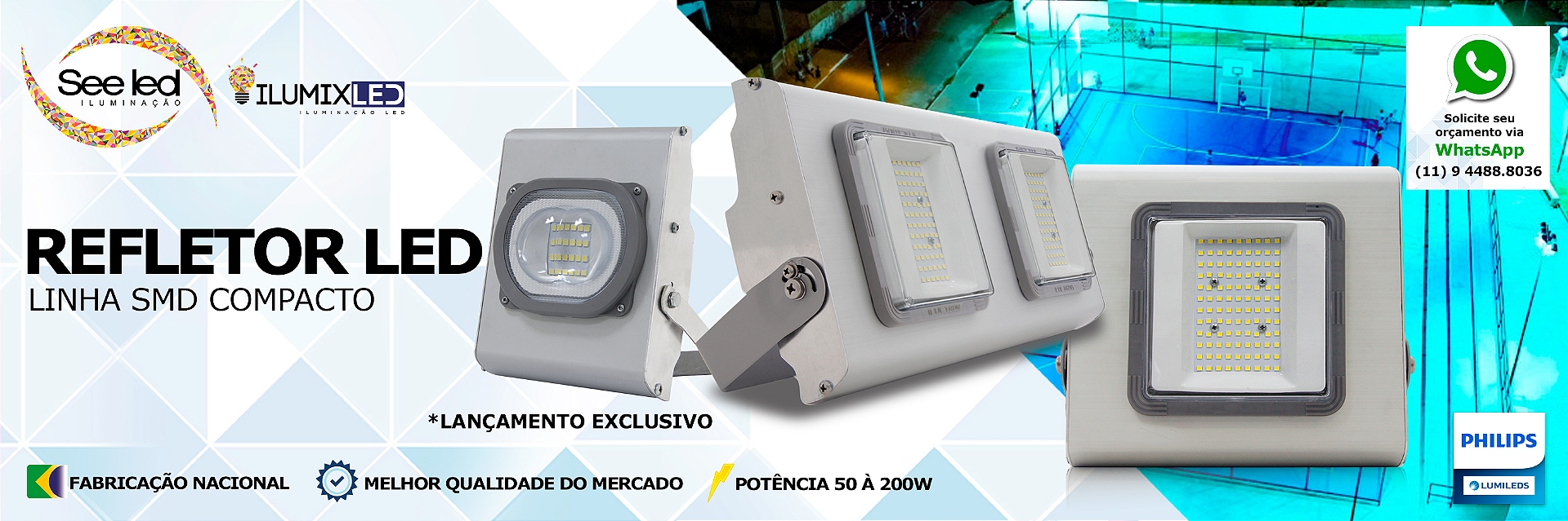 Refletor LED Compacto