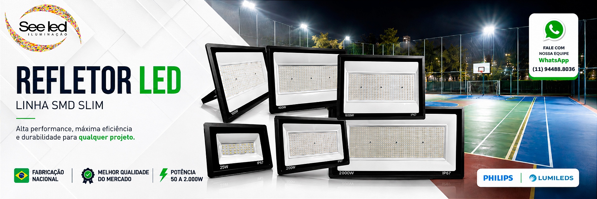 REFLETOR LED STADIUM
